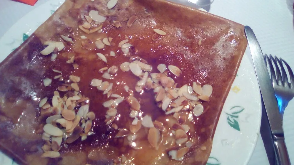 Crêpe Citron Miel Amandes